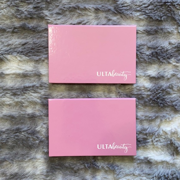 🌷NWT❗️Ulta Beauty PINK 2 Piece Mini Palette Variety Cosmetic Sampler Set - Picture 2 of 7